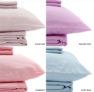 Linen Bed Sheet Sets