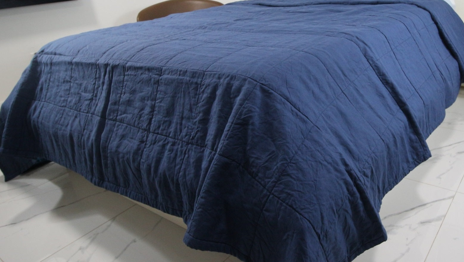 Linen Quilted Blanket