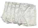 Linen Boxers Bundle for Men (x6) White Color